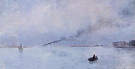 Albert Lebourg 0052法國(guó)畫家阿伯特賴博Albert Lebourg印象派風(fēng)景靜物自然油畫裝飾畫
