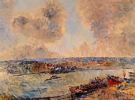 Albert Lebourg 0055法國(guó)畫(huà)家阿伯特賴博Albert Lebourg印象派風(fēng)景靜物自然油畫(huà)裝飾畫(huà)