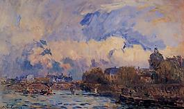Albert Lebourg 0070法國(guó)畫家阿伯特賴博Albert Lebourg印象派風(fēng)景靜物自然油畫裝飾畫