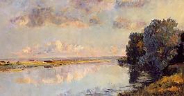 Albert Lebourg 0081法國(guó)畫家阿伯特賴博Albert Lebourg印象派風(fēng)景靜物自然油畫裝飾畫