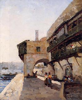 Albert Lebourg 0092法國(guó)畫家阿伯特賴博Albert Lebourg印象派風(fēng)景靜物自然油畫裝飾畫
