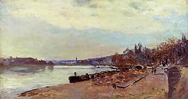 Albert Lebourg 0096法國(guó)畫家阿伯特賴博Albert Lebourg印象派風(fēng)景靜物自然油畫裝飾畫