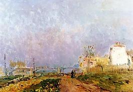 Albert Lebourg 0108法國畫家阿伯特賴博Albert Lebourg印象派風(fēng)景靜物自然油畫裝飾畫