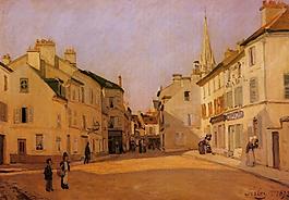 Alfred Sisley 0014法國(guó)畫(huà)家阿爾弗雷德西斯萊Alfred Sisley印象派風(fēng)景自然油畫(huà)裝飾畫(huà)