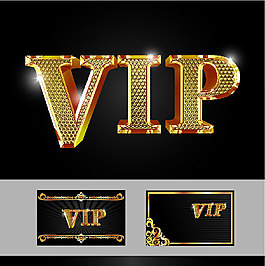 VIP藝術字體