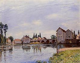 Alfred Sisley 0047法國(guó)畫家阿爾弗雷德西斯萊Alfred Sisley印象派風(fēng)景自然油畫裝飾畫
