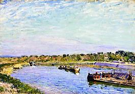 Alfred Sisley 0056法國(guó)畫家阿爾弗雷德西斯萊Alfred Sisley印象派風(fēng)景自然油畫裝飾畫