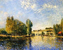 Alfred Sisley 0061法國(guó)畫家阿爾弗雷德西斯萊Alfred Sisley印象派風(fēng)景自然油畫裝飾畫