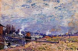 Alfred Sisley 0069法國(guó)畫(huà)家阿爾弗雷德西斯萊Alfred Sisley印象派風(fēng)景自然油畫(huà)裝飾畫(huà)