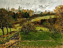 Alfred Sisley 0086法國畫家阿爾弗雷德西斯萊Alfred Sisley印象派風(fēng)景自然油畫裝飾畫