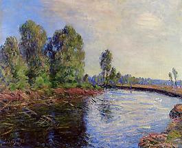 Alfred Sisley 0089法國(guó)畫家阿爾弗雷德西斯萊Alfred Sisley印象派風(fēng)景自然油畫裝飾畫