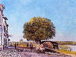 Alfred Sisley 0112法國(guó)畫家阿爾弗雷德西斯萊Alfred Sisley印象派風(fēng)景自然油畫裝飾畫