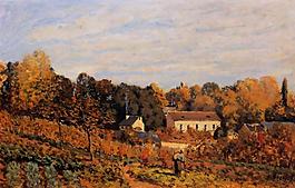 Alfred Sisley 0138法國(guó)畫(huà)家阿爾弗雷德西斯萊Alfred Sisley印象派風(fēng)景自然油畫(huà)裝飾畫(huà)