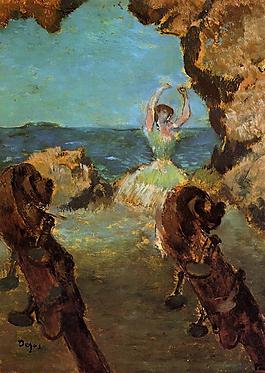 Edgar Degas 0009法國畫家埃德加德加Edgar Degas印象派人物風景人體女性油畫裝飾畫