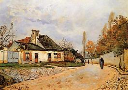 Alfred Sisley 0156法國(guó)畫(huà)家阿爾弗雷德西斯萊Alfred Sisley印象派風(fēng)景自然油畫(huà)裝飾畫(huà)