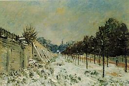 Alfred Sisley 0187法國(guó)畫家阿爾弗雷德西斯萊Alfred Sisley印象派風(fēng)景自然油畫裝飾畫