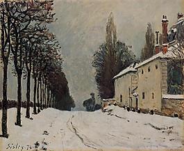 Alfred Sisley 0190法国画家阿尔弗雷德西斯莱Alfred Sisley印象派风景自然油画装饰画