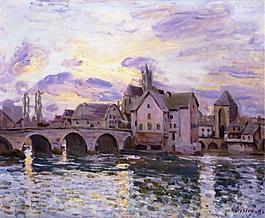 Alfred Sisley 0206法國(guó)畫(huà)家阿爾弗雷德西斯萊Alfred Sisley印象派風(fēng)景自然油畫(huà)裝飾畫(huà)