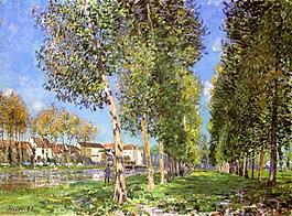 Alfred Sisley 0224法國(guó)畫(huà)家阿爾弗雷德西斯萊Alfred Sisley印象派風(fēng)景自然油畫(huà)裝飾畫(huà)