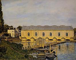 Alfred Sisley 0229法國畫家阿爾弗雷德西斯萊Alfred Sisley印象派風(fēng)景自然油畫裝飾畫
