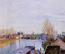Alfred Sisley 0245法国画家阿尔弗雷德西斯莱Alfred Sisley印象派风景自然油画装饰画
