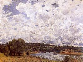 Alfred Sisley 0253法國(guó)畫家阿爾弗雷德西斯萊Alfred Sisley印象派風(fēng)景自然油畫裝飾畫