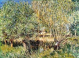 Alfred Sisley 0294法國畫家阿爾弗雷德西斯萊Alfred Sisley印象派風(fēng)景自然油畫裝飾畫