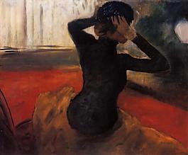 Edgar Degas 0215法國畫家埃德加德加Edgar Degas印象派人物風景人體女性油畫裝飾畫