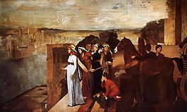 Edgar Degas 0318法國畫家埃德加德加Edgar Degas印象派人物風(fēng)景人體女性油畫裝飾畫
