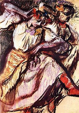 Edgar Degas 0418法國畫家埃德加德加Edgar Degas印象派人物風景人體女性油畫裝飾畫