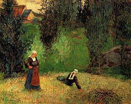 Paul Gauguin 0086法國畫家保羅高更paul gauguin后印象主義風(fēng)景人物田園自然靜物油畫裝飾畫