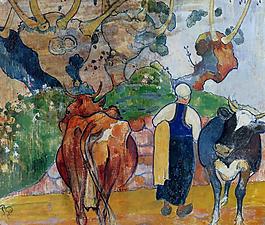 Paul Gauguin 0159法國畫家保羅高更paul gauguin后印象主義風(fēng)景人物田園自然靜物油畫裝飾畫