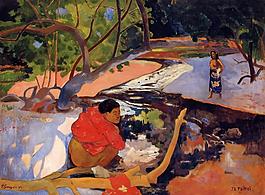 Paul Gauguin 0239法國畫家保羅高更paul gauguin后印象主義風景人物田園自然靜物油畫裝飾畫
