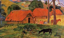 Paul Gauguin 0271法國畫家保羅高更paul gauguin后印象主義風(fēng)景人物田園自然靜物油畫裝飾畫