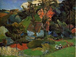 Paul Gauguin 0355法國畫家保羅高更paul gauguin后印象主義風景人物田園自然靜物油畫裝飾畫