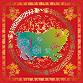 十二生肖豬