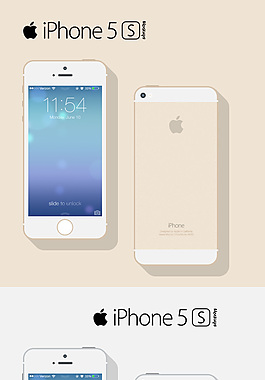 Iphone5s模型PSD分層素材