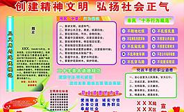 社區創國衛 創文宣傳欄圖片