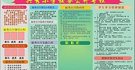 小學(xué)校務(wù)公開專欄圖片