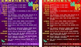 招聘海報圖片