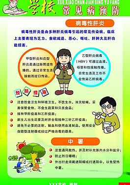 學校常見病預防圖片