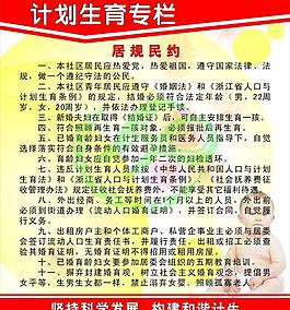 計劃生育專欄圖片
