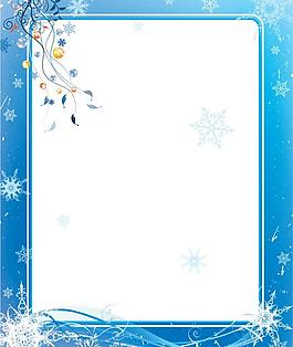 雪花背景圖片