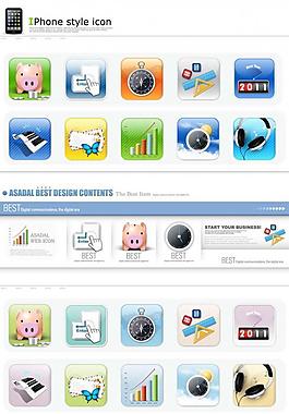 iphone手機圖標源文件