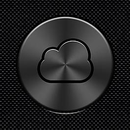 黑金屬iCloud按鈕