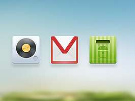 超級清爽的手機圖標設(shè)計欣賞