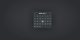 Datepicker日歷