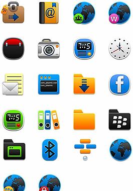 iphone手機(jī)圖標(biāo)素材  采集大賽