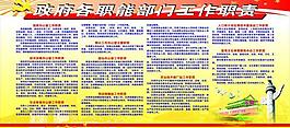 黨務政務公開欄 政府各職能部門工作職責圖片