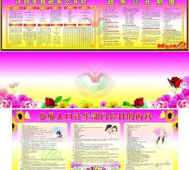 計(jì)劃生育 公開(kāi)欄圖片
